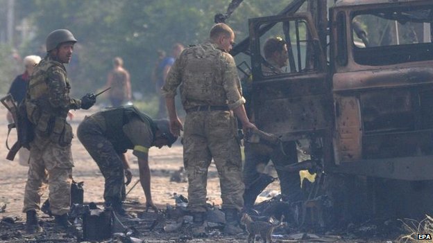 Ukraine crisis: `Column from Russia` moves on Mariupol