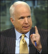 McCain warns Russia against revolution