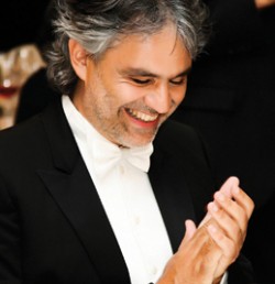 Andrea Bocelly   to congratulate Georgia with New Year from Batumi