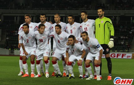 Georgia vs. Finland in football 