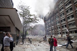 85 die in island shooting, 7 in Oslo blast